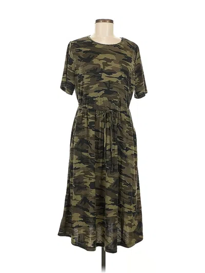 Pre-owned Bloomchic Casual Dress In Green