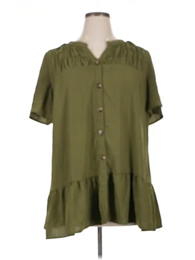 Pre-owned Bloomchic Casual Dress In Green