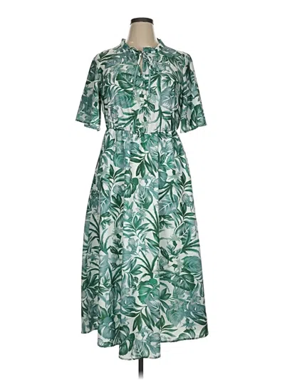 Pre-owned Bloomchic Casual Dress In Green