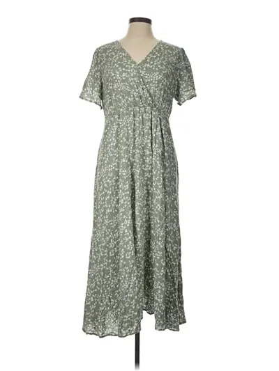 Pre-owned Bloomchic Casual Dress In Green