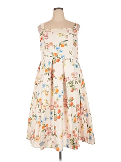 Pre-owned Bloomchic Casual Dress In Ivory