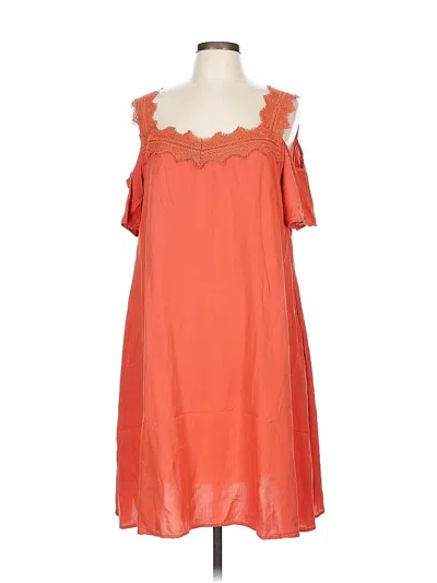 Pre-owned Bloomchic Casual Dress In Orange