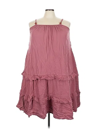 Pre-owned Bloomchic Casual Dress In Pink