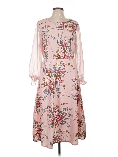Pre-owned Bloomchic Casual Dress In Pink