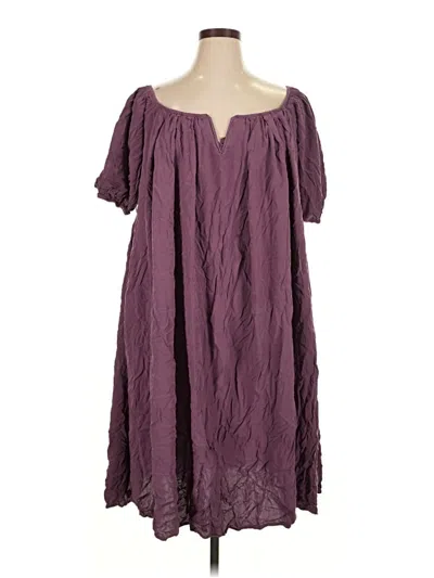 Pre-owned Bloomchic Casual Dress In Purple
