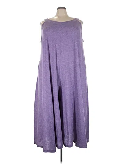 Pre-owned Bloomchic Casual Dress In Purple