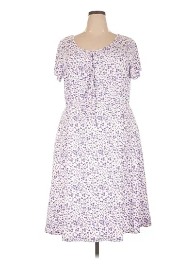 Pre-owned Bloomchic Casual Dress In Purple