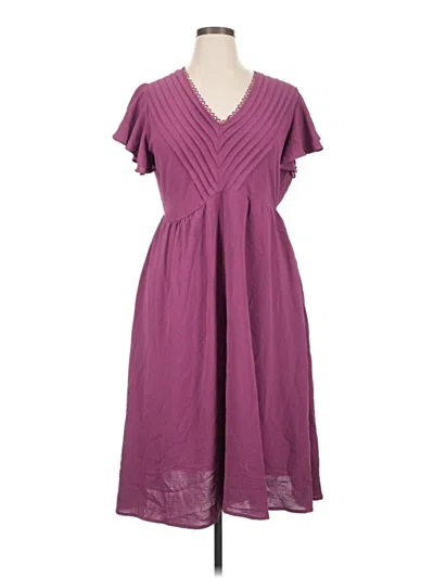 Pre-owned Bloomchic Casual Dress In Purple