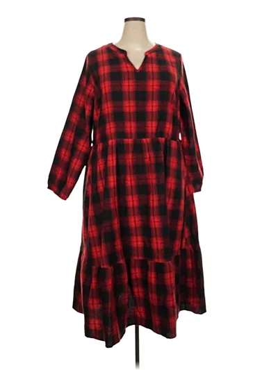 Pre-owned Bloomchic Casual Dress In Red