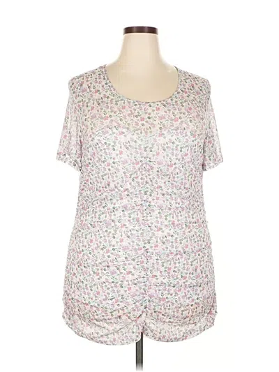 Pre-owned Bloomchic Casual Dress In White