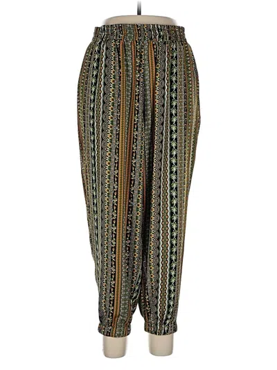 Pre-owned Bloomchic Casual Pants In Green