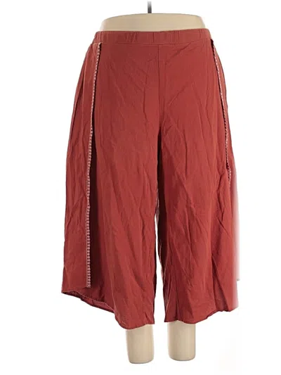 Pre-owned Bloomchic Casual Pants In Red