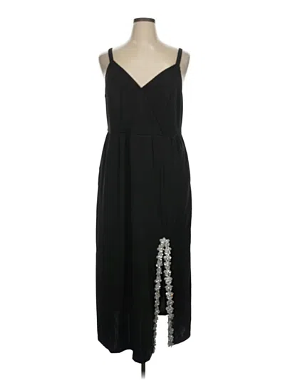 Pre-owned Bloomchic Cocktail Dress In Black