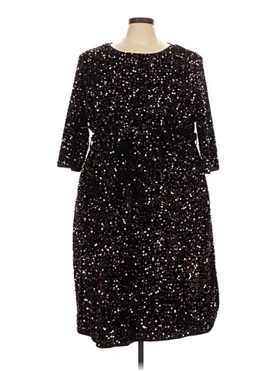 Pre-owned Bloomchic Cocktail Dress In Black