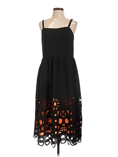 Pre-owned Bloomchic Cocktail Dress In Black