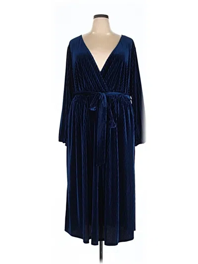 Pre-owned Bloomchic Cocktail Dress In Blue