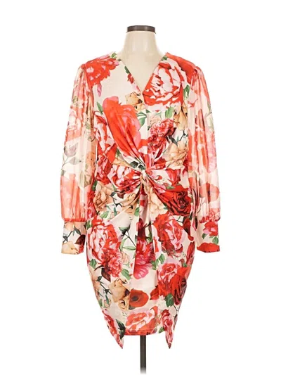 Pre-owned Bloomchic Cocktail Dress In Orange