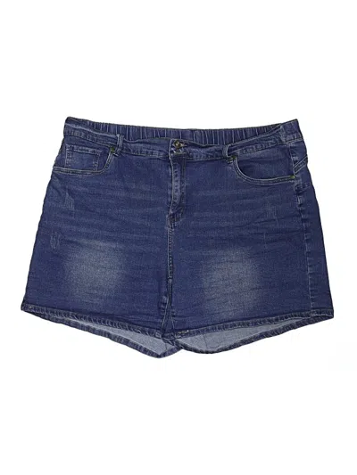 Pre-owned Bloomchic Denim Shorts In Blue
