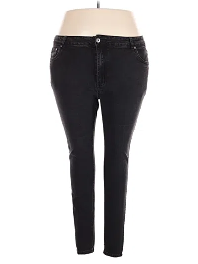 Pre-owned Bloomchic Jeggings In Black