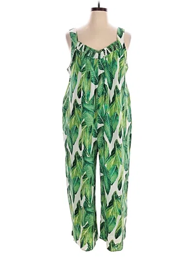 Pre-owned Bloomchic Jumpsuit In Green