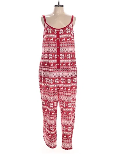 Pre-owned Bloomchic Jumpsuit In Red
