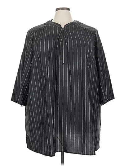 Pre-owned Bloomchic Kimono In Black