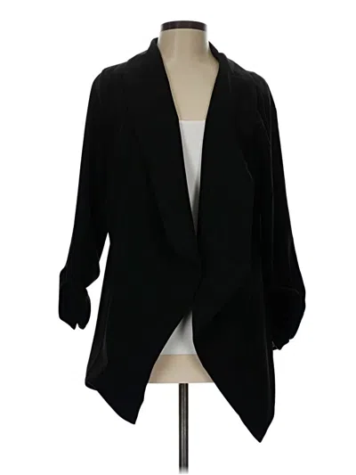 Pre-owned Bloomchic Kimono In Black