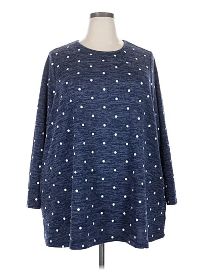 Pre-owned Bloomchic Kimono In Blue