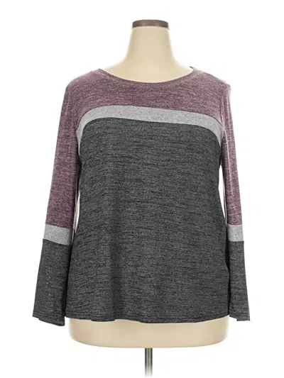 Pre-owned Bloomchic Pullover Sweater In Gray