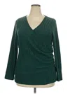 Bloomchic Pullover Sweater In Green