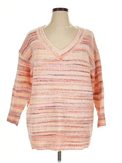 Pre-owned Bloomchic Pullover Sweater In Orange