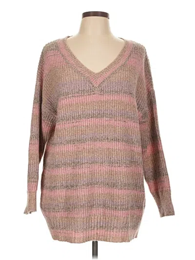 Pre-owned Bloomchic Pullover Sweater In Pink