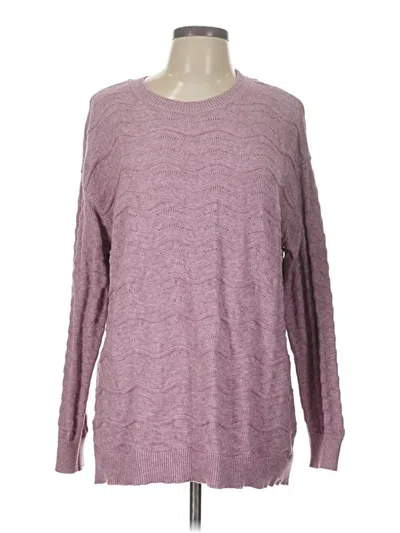 Pre-owned Bloomchic Pullover Sweater In Purple