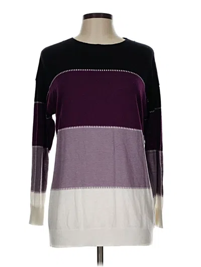 Pre-owned Bloomchic Pullover Sweater In Purple