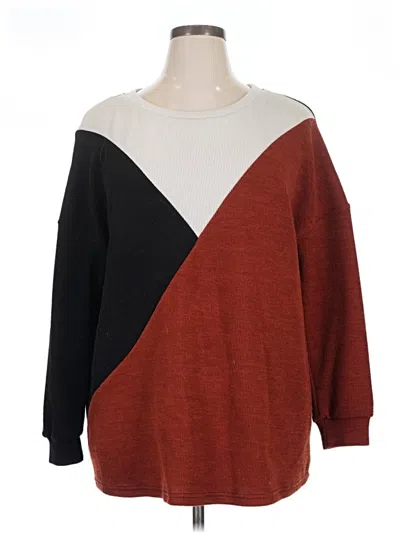 Pre-owned Bloomchic Pullover Sweater In Red