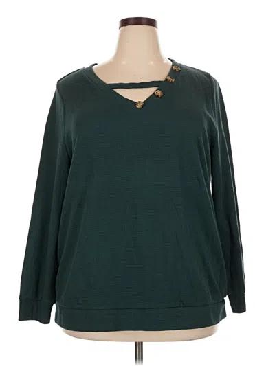 Bloomchic Pullover Sweater In Black