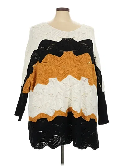 Pre-owned Bloomchic Pullover Sweater In Yellow