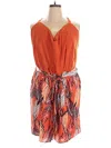 Bloomchic Romper In Orange