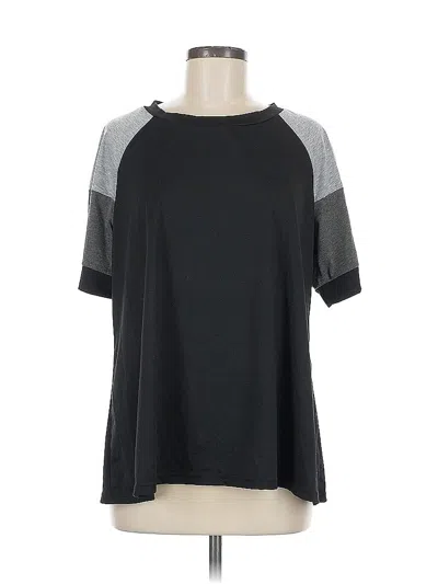 Pre-owned Bloomchic Short Sleeve T-shirt In Black