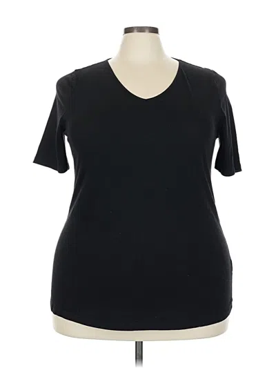 Pre-owned Bloomchic Short Sleeve T-shirt In Black