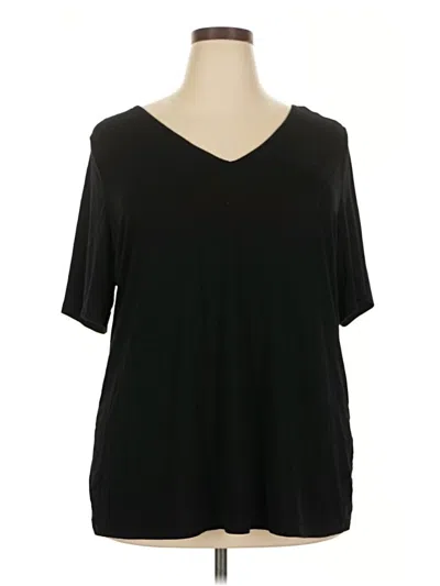Pre-owned Bloomchic Short Sleeve T-shirt In Black