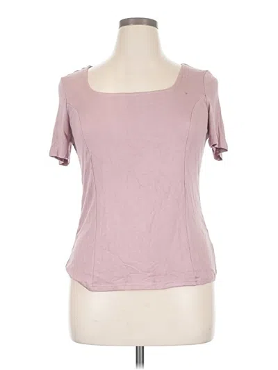 Pre-owned Bloomchic Short Sleeve T-shirt In Pink