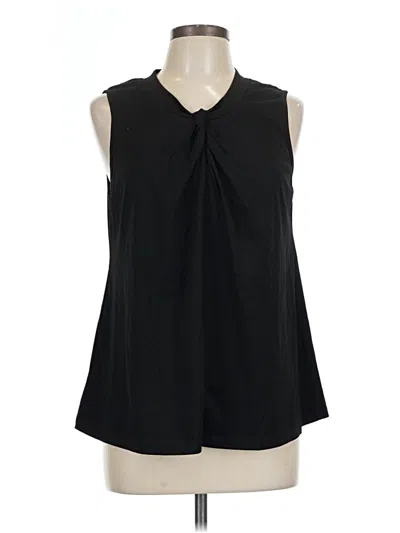 Pre-owned Bloomchic Sleeveless Blouse In Black