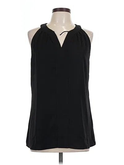 Pre-owned Bloomchic Sleeveless Blouse In Black