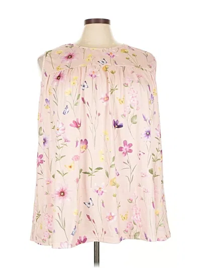 Pre-owned Bloomchic Sleeveless Blouse In Pink