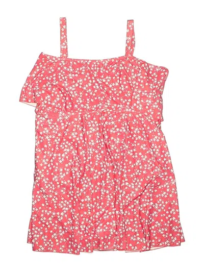 Pre-owned Bloomchic Sleeveless Top Pink Cold Shoulder Neckline Tops