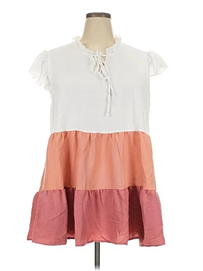 Pre-owned Bloomchic Sleeveless T-shirt In Ivory