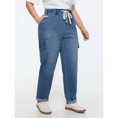 Bloomchic Stretchy Elastic Back Waist Jeans