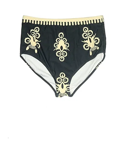 Pre-owned Bloomchic Swimsuit Bottoms In Black