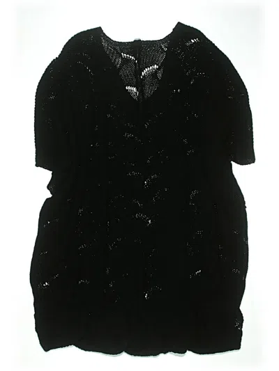 Pre-owned Bloomchic Swimsuit Cover Up In Black